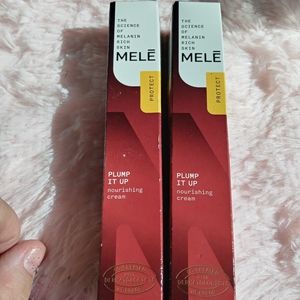 MELE Plump It Up Nourishing Facial Cream for Melanin Rich Skin - 1.35 fl oz